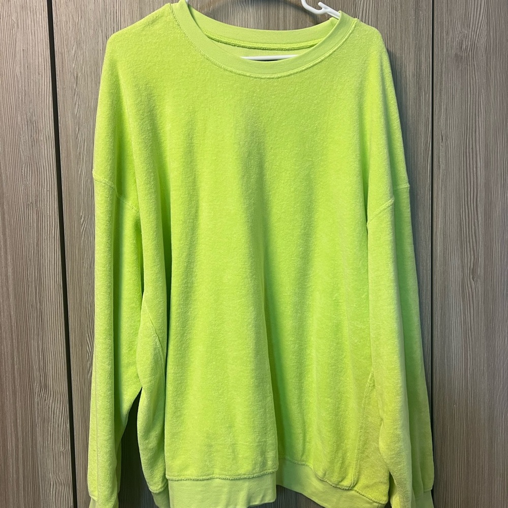 Daily Drills Terry Oversized Crewneck M/L